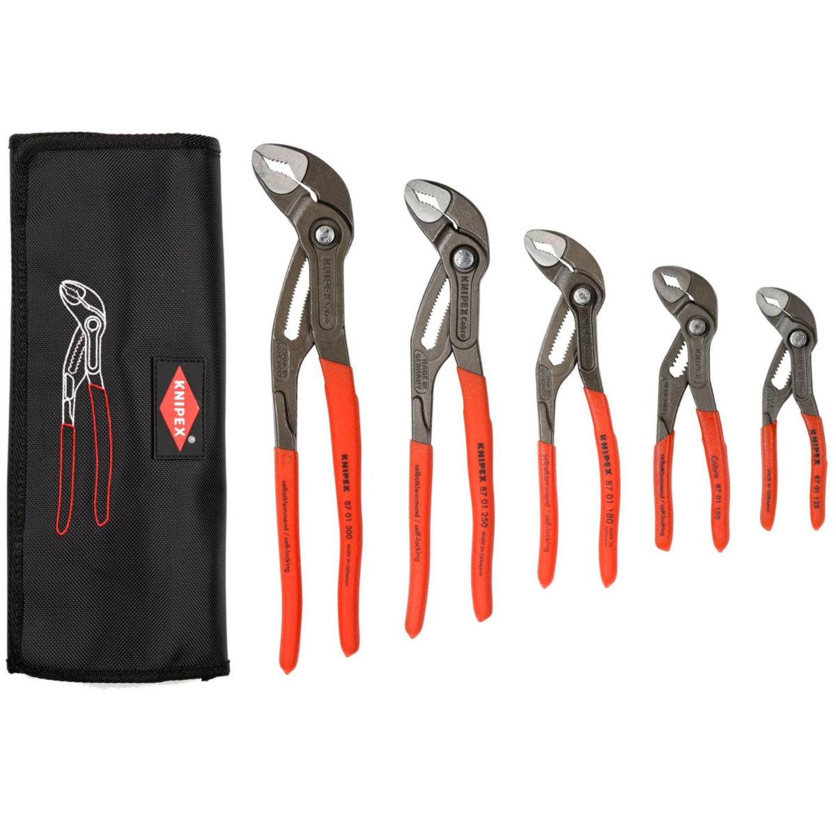 Knipex 87 01 250 - Cobra® Pince multiprise de pointe