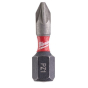 Milwaukee x25 Embouts PZ1 de Vissage Shockwave 25mm (4932430861)