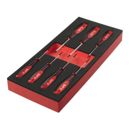 Milwaukee Jeu de x7 tournevis TORX avec module mousse pour servante d'atelier (4932492391)