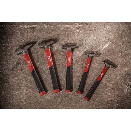 Milwaukee Marteau de serrurier 500gr avec Poignée en fibre de verre (4932478663)