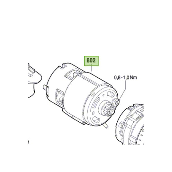 Bosch Moteur 18V Perceuse, Visseuse GSR18V-28, GSB18V-28, GSR18-2LI Plus (2609199841) Bosch Moteur 18V Perceuse, Visseuse GSR18V-28, GSB18V-28, GSR18-2LI Plus (2609199841)