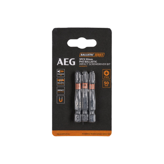 AEG Embouts de vissage PH3 50mm Ballistic Series (4932479183)