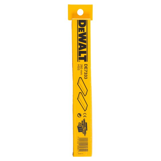 Dewalt Paire de fers 260mm HSS pour raboteuse DW733 & D27300 (DE7333)