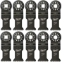 Milwaukee x10 Lames plongeante 35x42mm bois dur pour outil multifonction STARLOCK (48906019)
