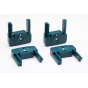 StealthMounts Supports de machines Makita 18V LXT 4-pack Bleu TM-MK18-BLU-4