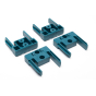 StealthMounts Supports de machines Makita 18V LXT 4-pack Bleu TM-MK18-BLU-4