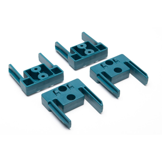 StealthMounts Supports de machines Makita 18V LXT 4-pack Bleu TM-MK18-BLU-4
