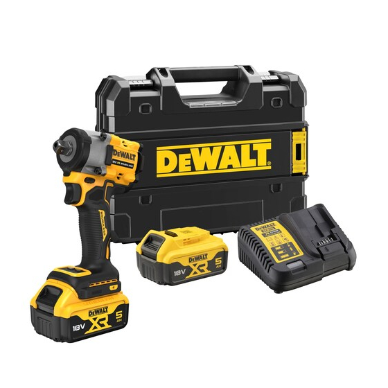 DeWalt DCF922P2T-QW Boulonneuse à chocs 4 modes 18V 5.0Ah 406Nm XR avec coffret T-STAK