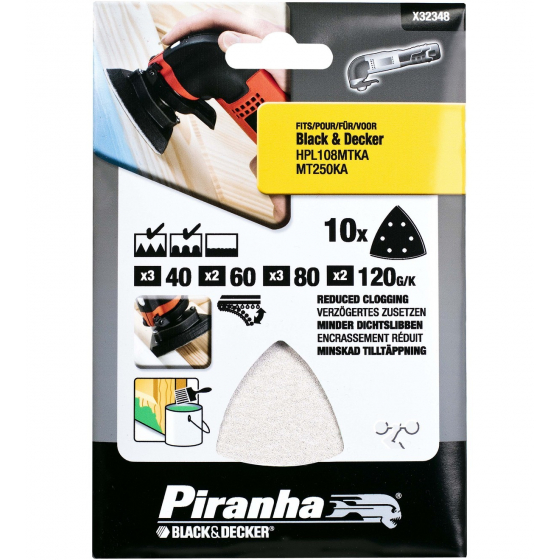 Piranha Set de 4 Lames X26160-XJ