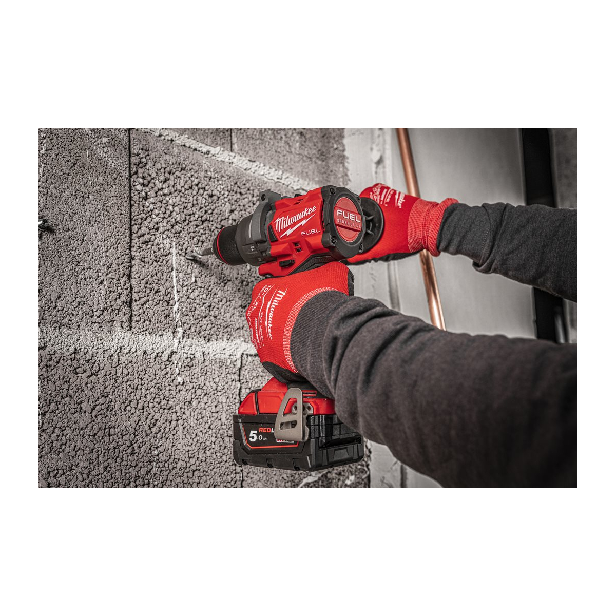 Milwaukee M18 FDD3-0X Perceuse 18V Brushless FUEL avec coffret (4933479863)