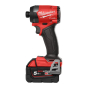 Milwaukee M18 FID3-502X Visseuse à choc 18V 226Nm FUEL 2x5.0Ah avec coffret (4933479865)