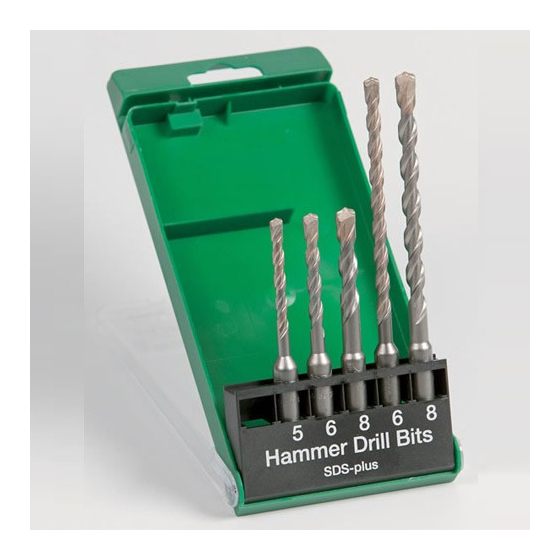 Hitachi Coffret de 5 Forets SDS+ 751017