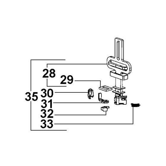 Metabo Pince de serrage pour scie sauteuse STEB 70 QUICK & STEB 80 QUICK (316043660) Metabo Pince de serrage pour scie sauteuse STEB 70 QUICK & STEB 80 QUICK (316043660)