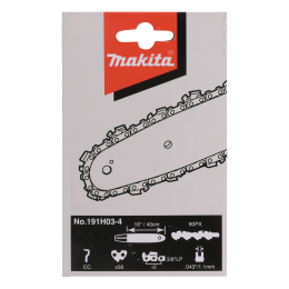 Makita Chaîne pour tronçonneuse 40cm 3/8" 1.1mm 56Dents 90PX (191H03-4)