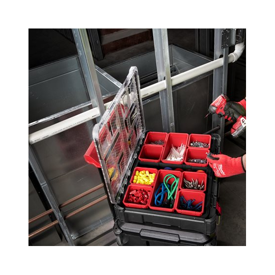 Milwaukee Lot de 2 conteneurs 10x20cm amovibles pour organisateur Packout (4932480699)