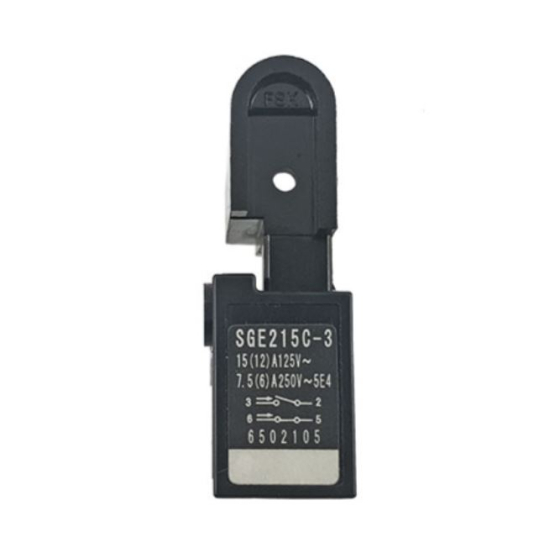 Makita Interrupteur SGE215C-3 (650210-5) Makita Interrupteur SGE215C-3 (650210-5)