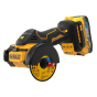 DeWalt DCS438N-XJ Meuleuse sans fil ø76mm 18V brushless (Machine seule)