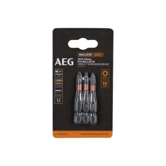AEG Embouts de vissage PZ1 50mm Ballistic Series (4932479184)