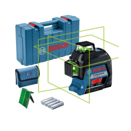 Bosch GLL 3-80 G Laser lignes Vert 360° avec coffret de transport (0601063Y00)