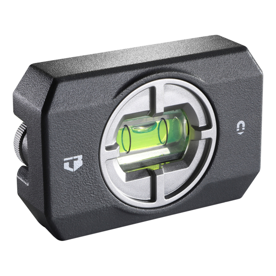 Toughbuilt Niveau de poche magnétique à 360° TB-H2-L-4R Toughbuilt Niveau de poche magnétique à 360° TB-H2-L-4R