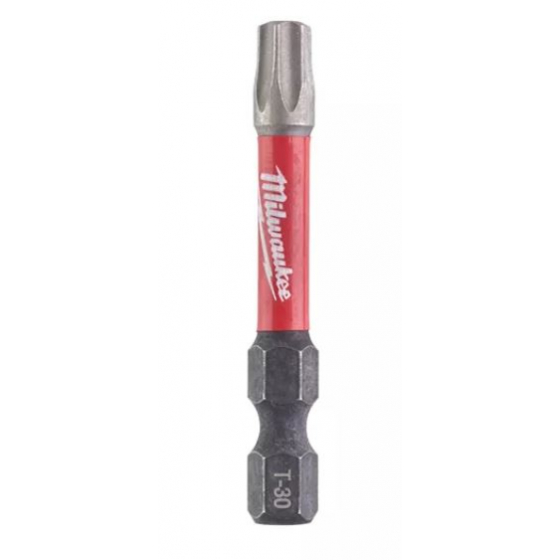 Milwaukee x10 Embout Torx 30 de Vissage Shockwave 50mm (4932471574)