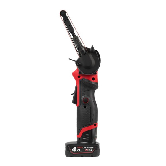 Milwaukee M12 FBFL10-402B Ponceuse à bande 10mm 12V 2x4.0Ah FUEL (4933480959) Milwaukee M12 FBFL10-402B Ponceuse à bande 10mm 12V 2x4.0Ah FUEL (4933480959)