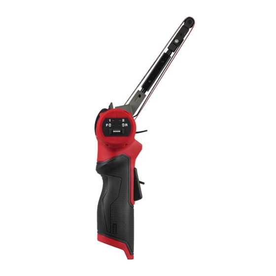 Milwaukee M12 FBFL13-0 Ponceuse à bande 13mm 12V FUEL (4933480960) Milwaukee M12 FBFL13-0 Ponceuse à bande 13mm 12V FUEL (4933480960)