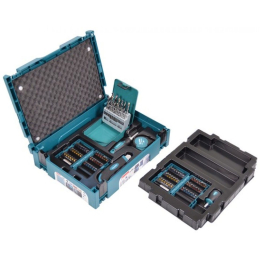 Makita B-49725 Set d'accessoires de vissage et de perçage 96 pièces en coffret Makpac