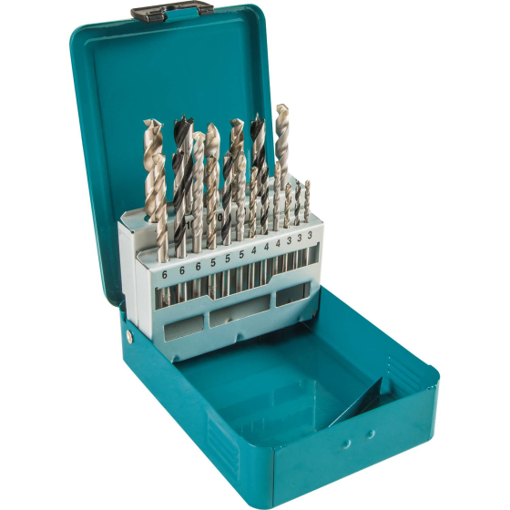 Makita B-49725 Set d'accessoires de vissage et de perçage 96 pièces en coffret Makpac Makita B-49725 Set d'accessoires de vissage et de perçage 96 pièces en coffret Makpac