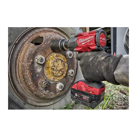 Milwaukee M18 FMTIW2F12-502X Boulonneuse à choc 745Nm 1/2 18V Fuel 2x5.0Ah (4933478450) Milwaukee M18 FMTIW2F12-502X Boulonneuse à choc 745Nm 1/2 18V Fuel 2x5.0Ah (4933478450)