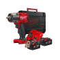 Milwaukee M18 FMTIW2F12-502X Boulonneuse à choc 745Nm 1/2 18V Fuel 2x5.0Ah (4933478450)