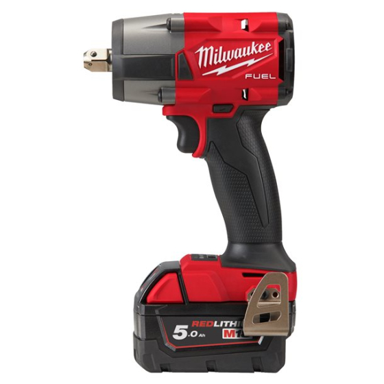 Milwaukee M18 FMTIW2P12-502X Boulonneuse à choc 745Nm 1/2 18V Fuel 2x5.0Ah (4933478453) Milwaukee M18 FMTIW2P12-502X Boulonneuse à choc 745Nm 1/2 18V Fuel 2x5.0Ah (4933478453)