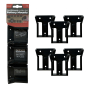 StealthMounts Supports de machines Milwaukee 18v 6-pack NOIR BM-MW18-BLK-6