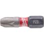 Milwaukee x2 Embouts PZ3 25mm de Vissage Shockwave (4932430868)