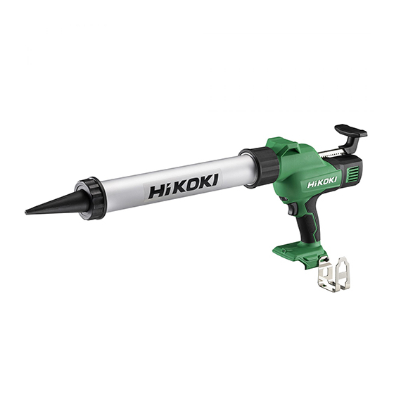 Hikoki AC18DAW5Z Pistolet à mastic sans fil 18V 300/600 ml