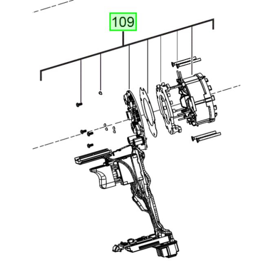 Milwaukee Ensemble commutateur électronique pour boulonneuse 18V M18ONEFHIWP (4931465399)