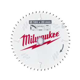 Milwaukee Lame de scie circulaire Alu Ø165x20x52Dts TF (4932479087)