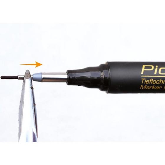 Pica INK rouge marqueur pour accès difficiles 150/40 Pica INK rouge marqueur pour accès difficiles 150/40