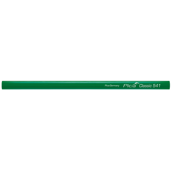 Pica Classic 541 Crayon de maçon, ovale, vert, 30cm 541/30