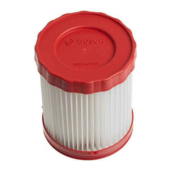 Bosch Filtre HEPA pour aspirateur GAS 18V-10 Bosch Filtre HEPA pour aspirateur GAS 18V-10