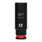 MilwaukeeDouille longues Shockwave Impact Duty 1/4"