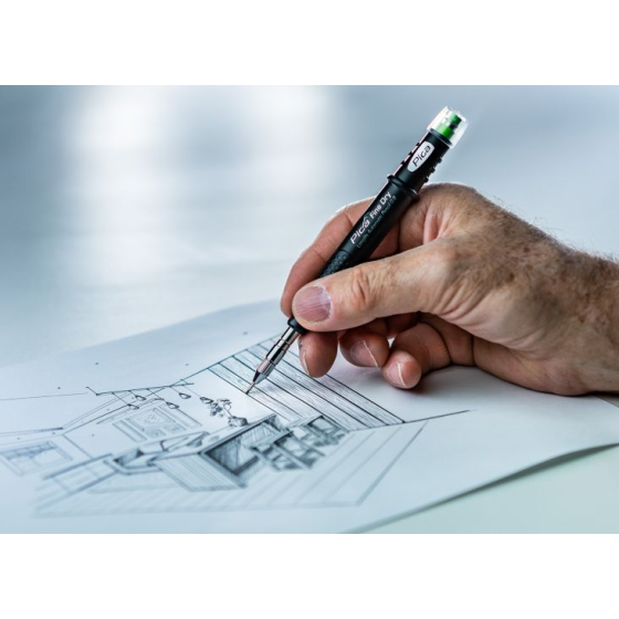 Pica FINE DRY crayon de chantier de précision 0.9 mm Longlife 7070 Pica FINE DRY crayon de chantier de précision 0.9 mm Longlife 7070