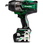 HiKoki WR36DBWRZ Boulonneuse à choc Brushless 1/2" 2x2.5Ah 36V 1650Nm avec coffret Hit-case