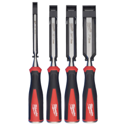 Milwaukee Set de 4 ciseaux à bois (4932479897)