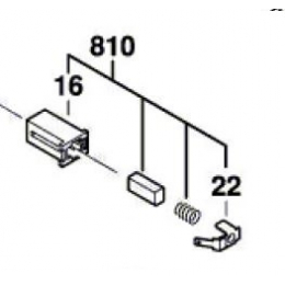 Bosch Paire de Charbons 2609120199 GEX125-1AE, GSS23A, GSS23AE