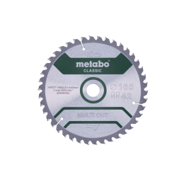 Metabo Lame de scie bois ø165x20 42Dts (628026000)