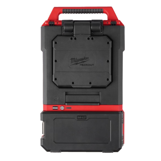 Milwaukee M12 POAL-0 Eclairage de zone 12V PACKOUT 1200 Lumens (4933480473)