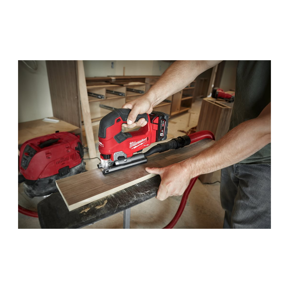 Milwaukee M18 FJS-0X - Scie sauteuse sans fil Li-Ion 18V (machine seule)  dans HD-Box - moteur brushless