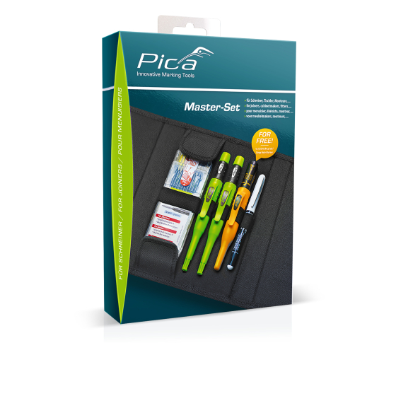 Pica MASTER-SET Assortiement de crayon pour Menuisier 55010 Pica MASTER-SET Assortiement de crayon pour Menuisier 55010