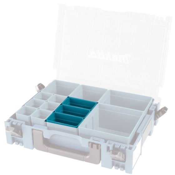 Makita Bac de rangement 50x100mm pour organisateur Mak-Pac (191X94-1) Makita Bac de rangement 50x100mm pour organisateur Mak-Pac (191X94-1)